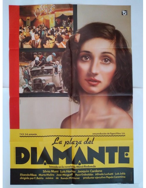Cartel cine La Plaza del Diamante